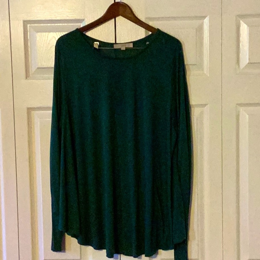 Ann Taylor Loft green tunic
